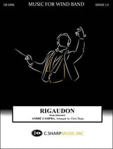 Rigaudon Concert Band sheet music cover
